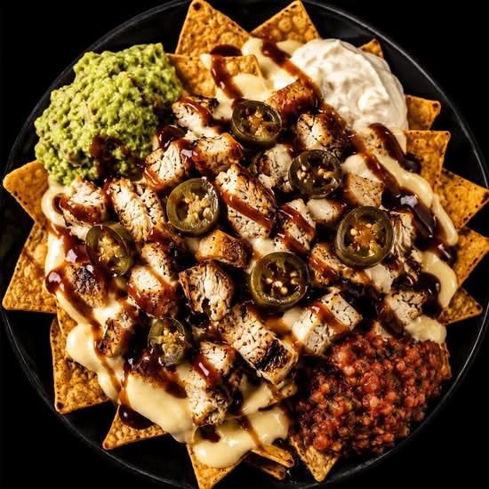 Grilled Chicken Nachos