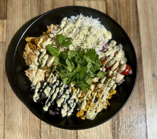 Cauliflower Burrito Bowl