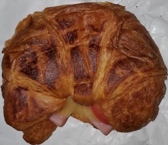 Ham, Cheese and Tomato Croissant