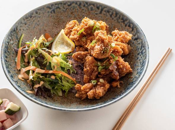 Korean Fried Chicken Rice Bowl