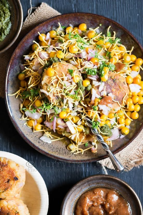 Aloo Tikki Chat