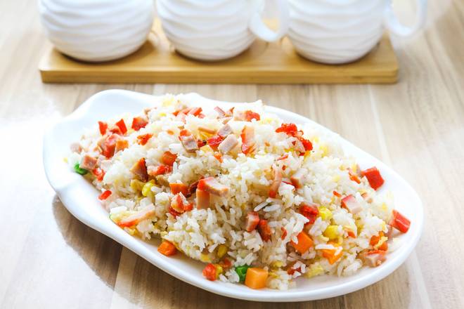 Fried Rice with BBQ Pork