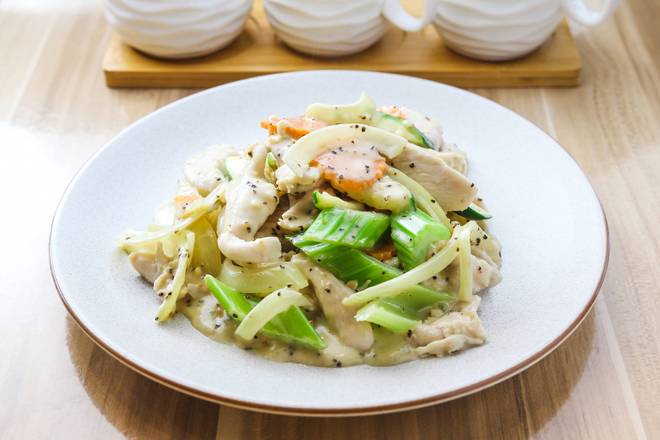 Stir Fried Creamy Butter Chicken