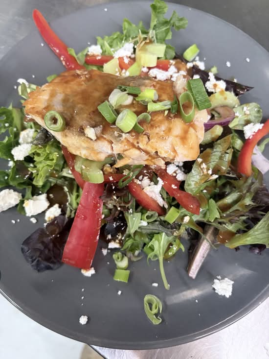 Salmon Fillet Grilled