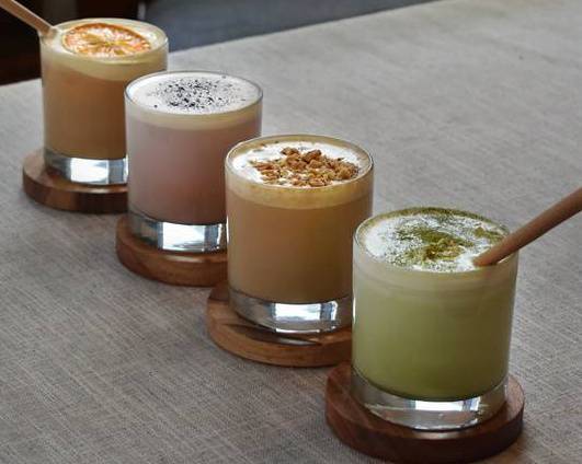 Strawberry Matcha Latte